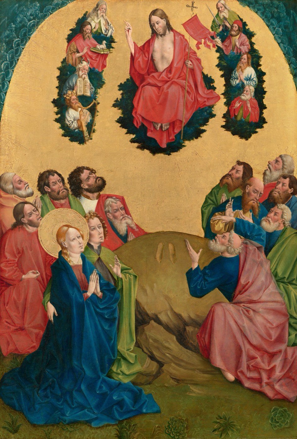 The Ascension, Johann Koerbecke