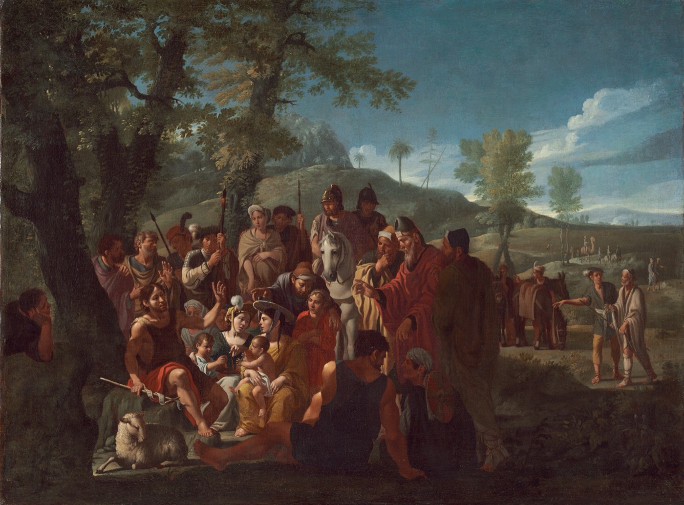 Saint John the Baptist Preaching, Willem Reuter