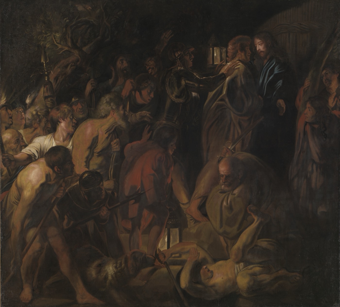 The Betrayal of Christ, Jacob Jordaens