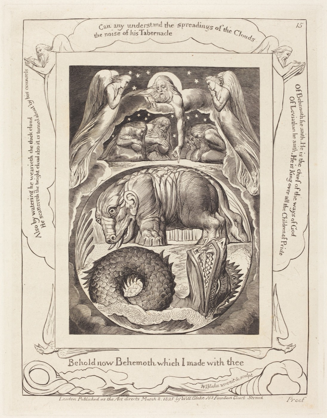 Behemoth and Leviathan, William Blake