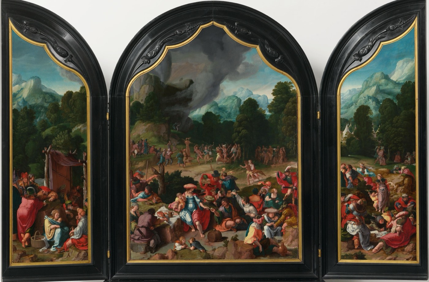 The Dance around the Golden Calf, Lucas van Leyden