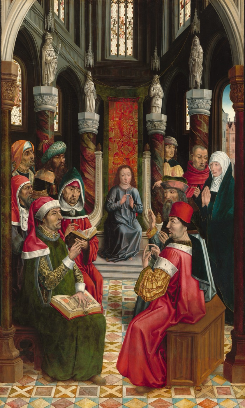Christ among the Doctors, Master of the Catholic Kings