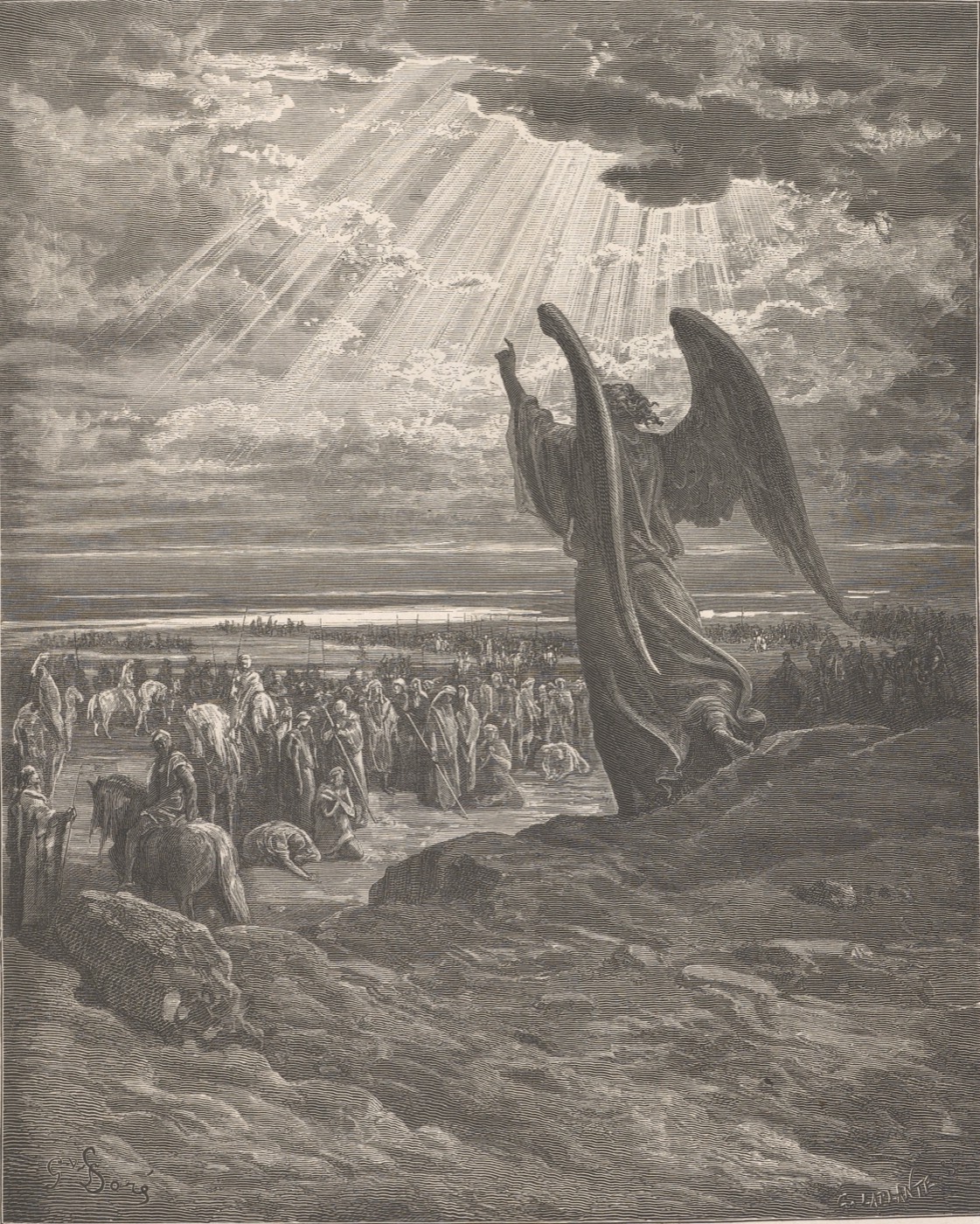 Mmụọ Ozi Baara Izrel Mba, Gustave Doré