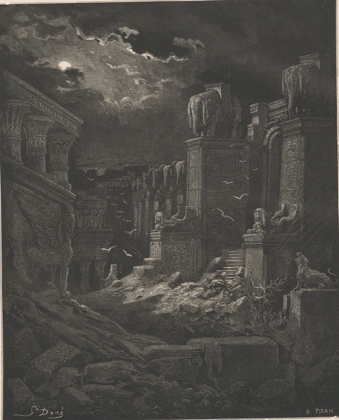 Babilonia è caduta, Gustave Doré