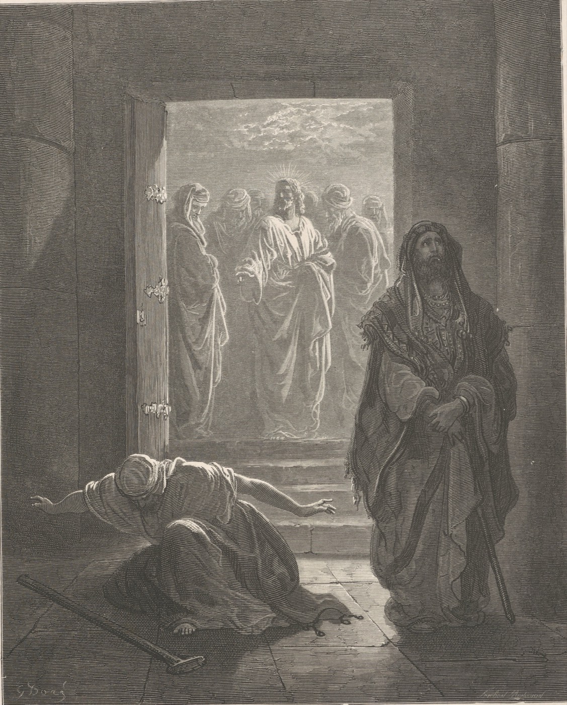 Bafarisiye da Mai Karɓar Haraji, Gustave Doré
