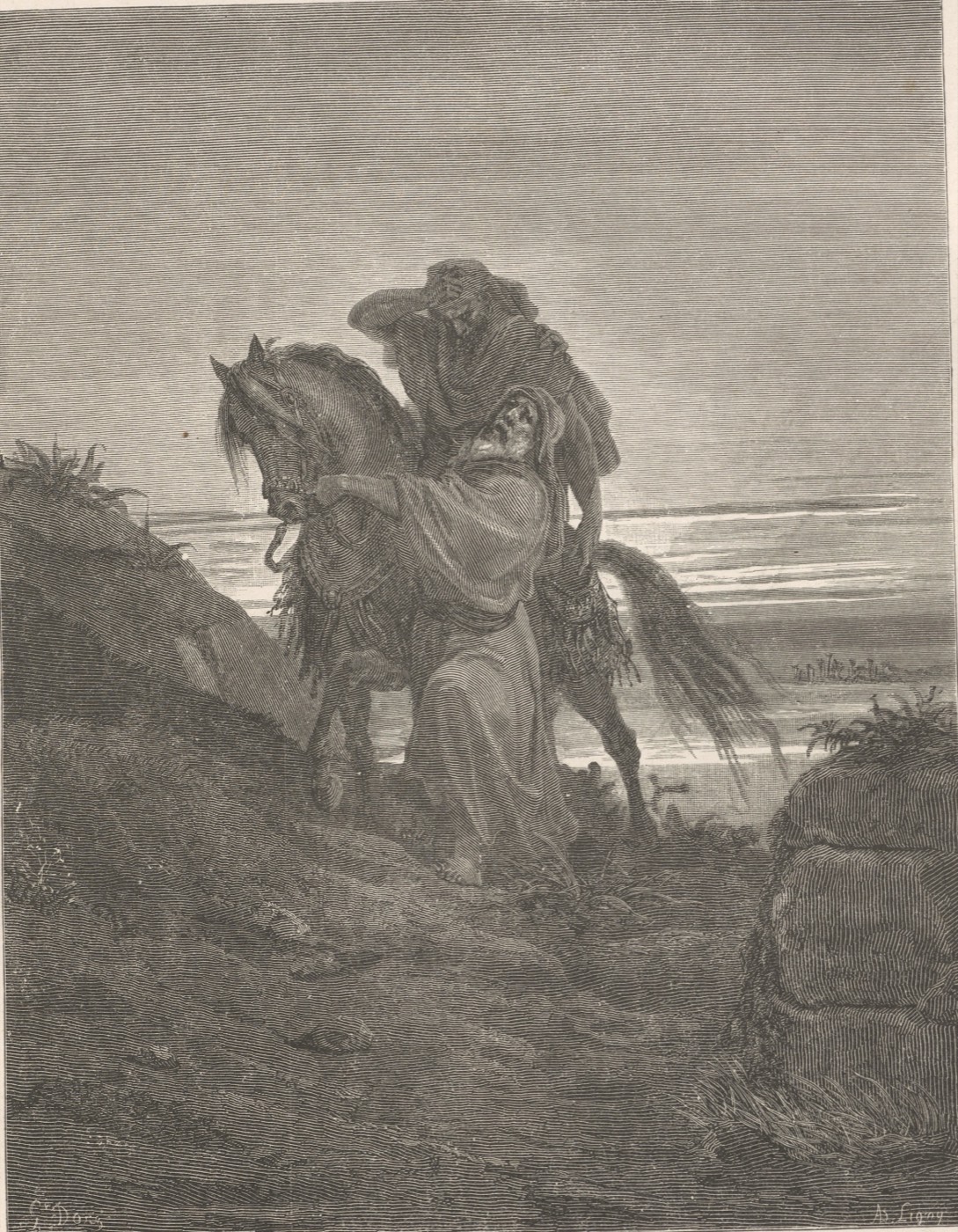 Milosrdný Samaritán, Gustave Doré