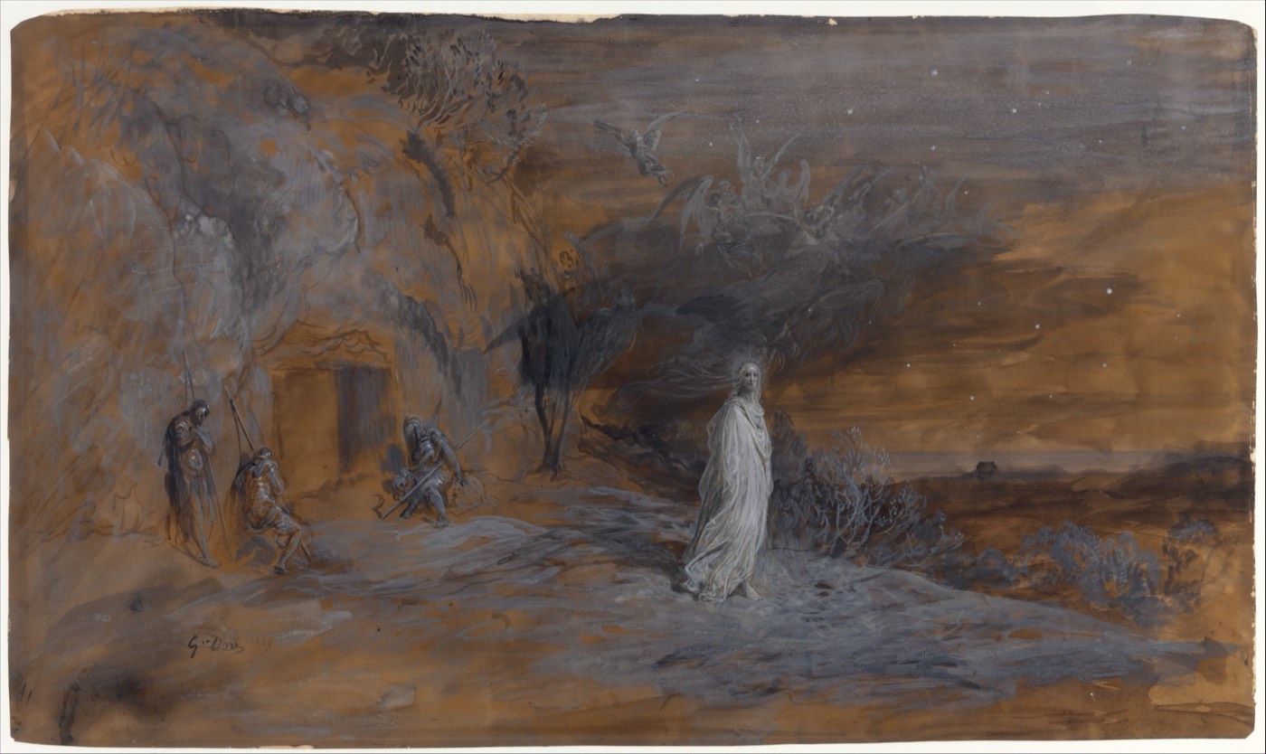 무덤에서 나오시는 그리스도 (Le Christ sortant du tombeau), 귀스타브 도레