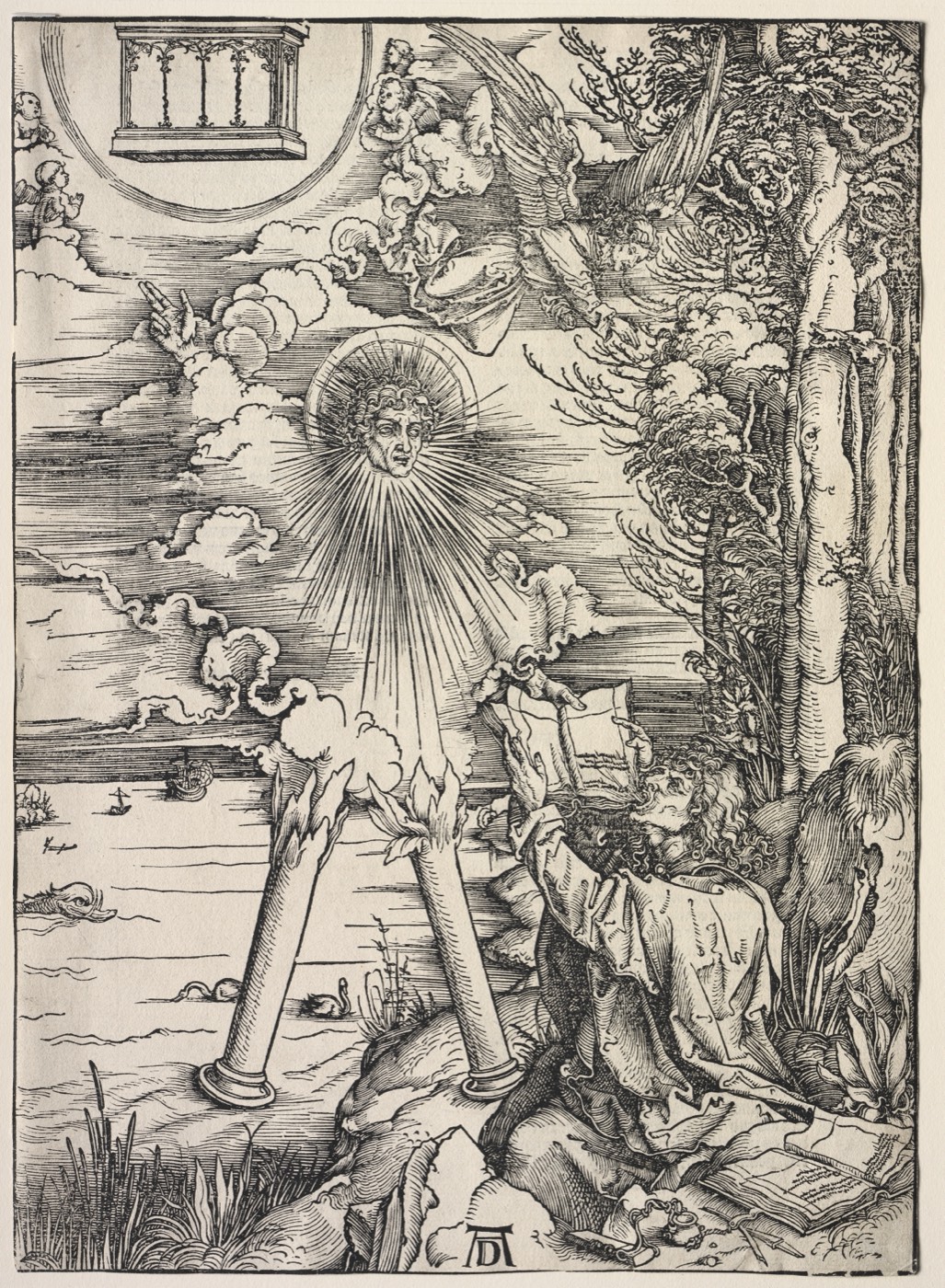 Revelation of St. John: St. John Devouring the Books, Dürer
