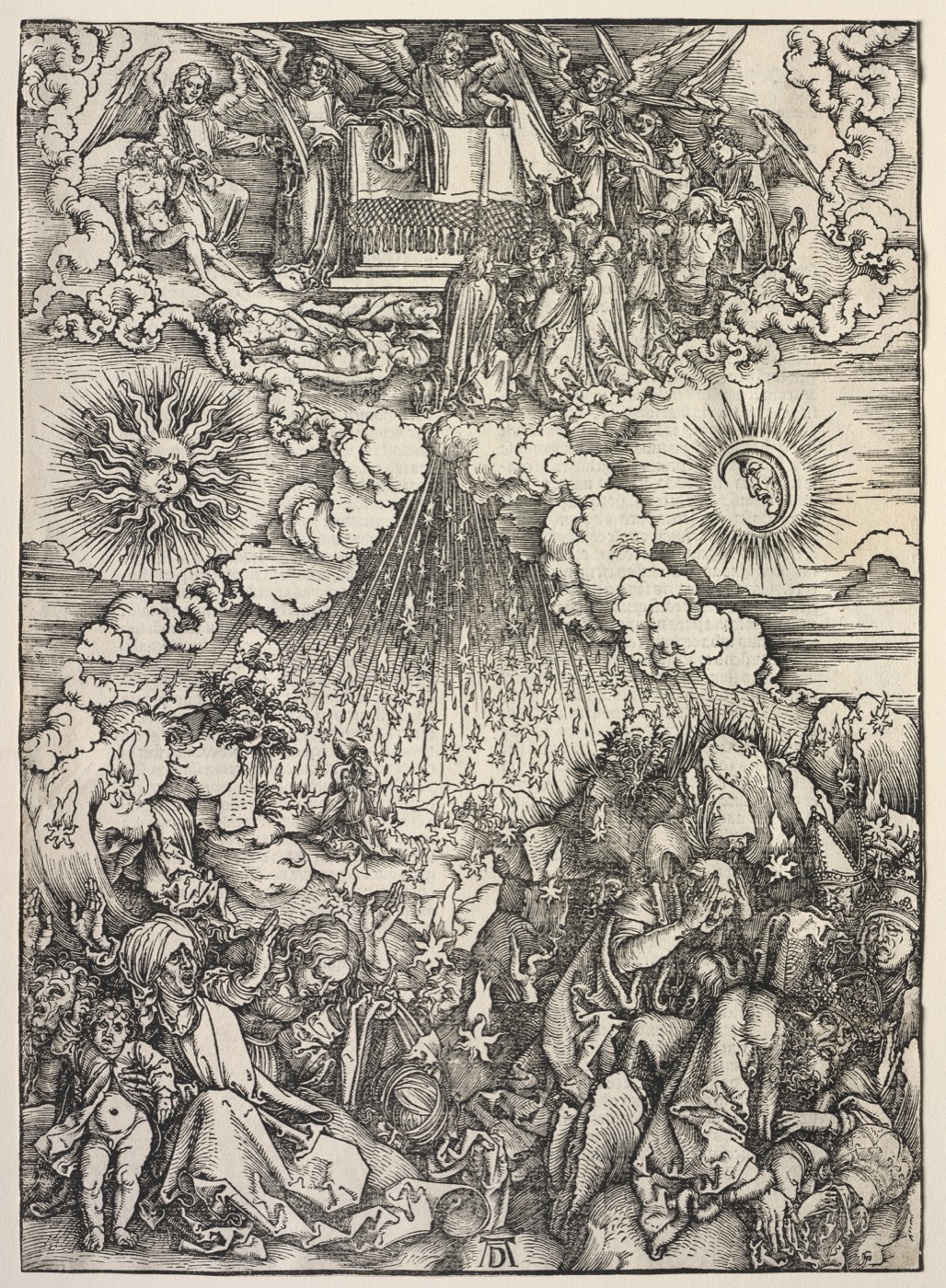 Revelation of St. John: Opening of the Sixth Seal, Dürer