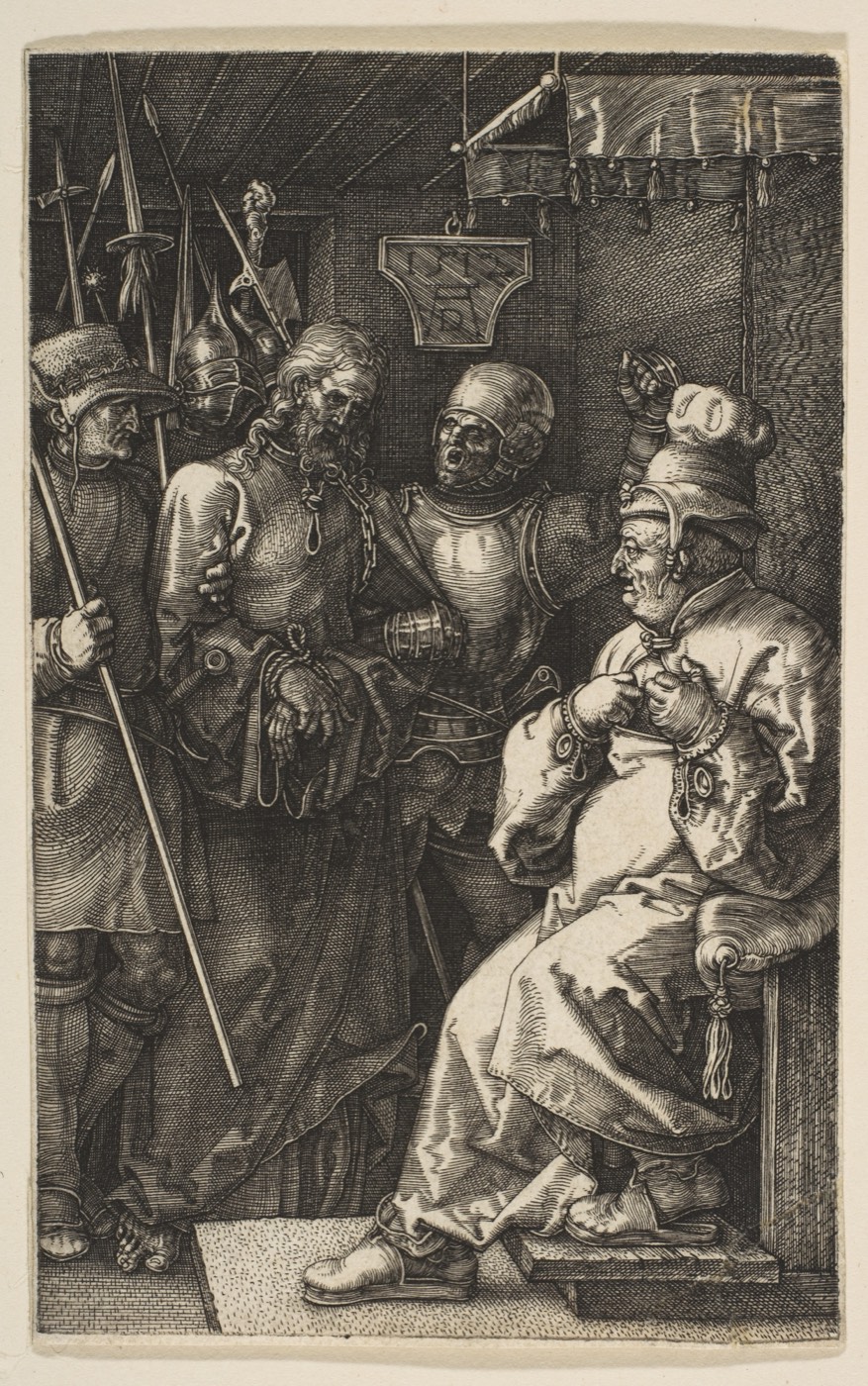 Christ before Caiaphas, Albrecht Dürer