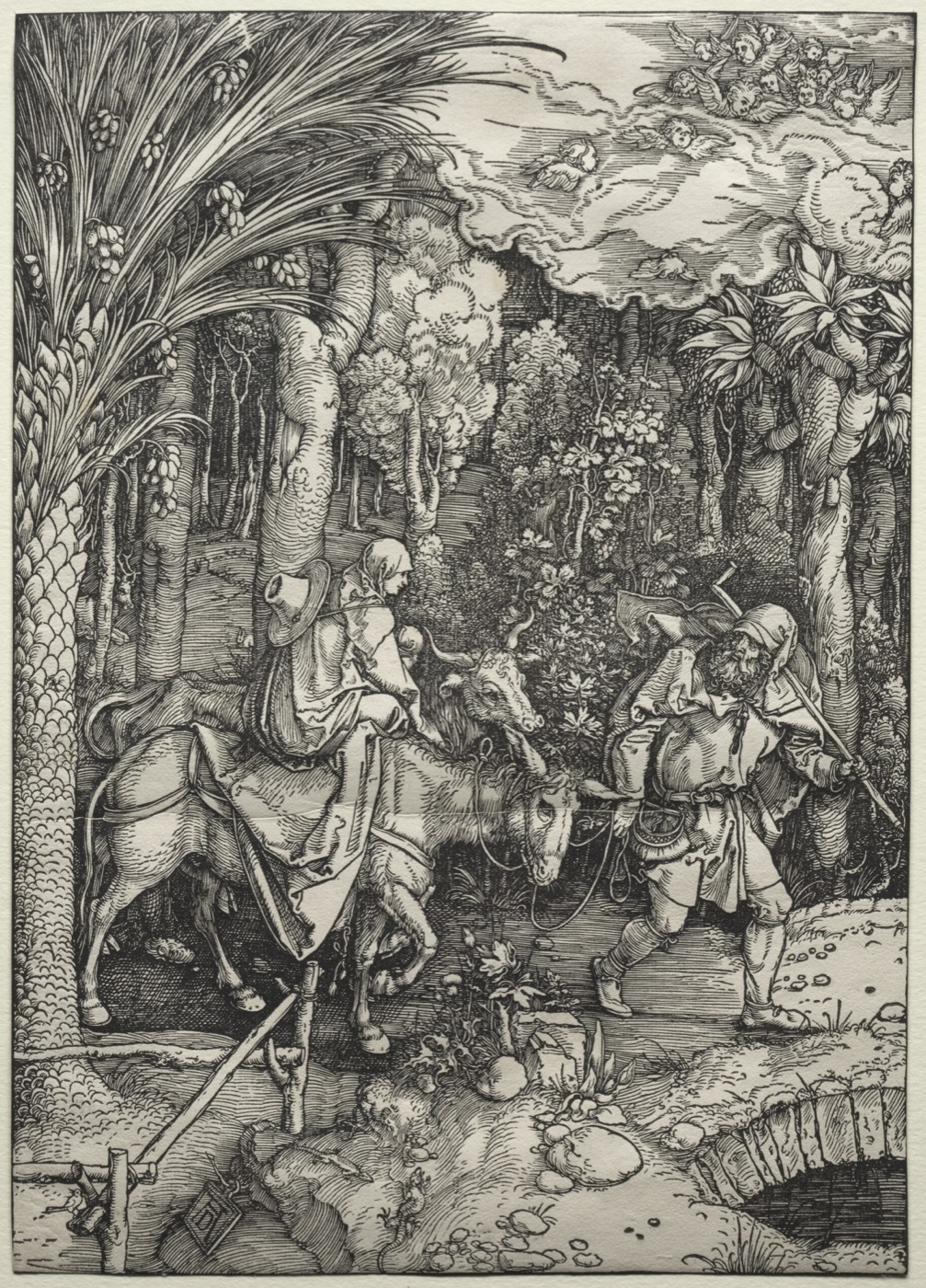 The Flight into Egypt, Dürer