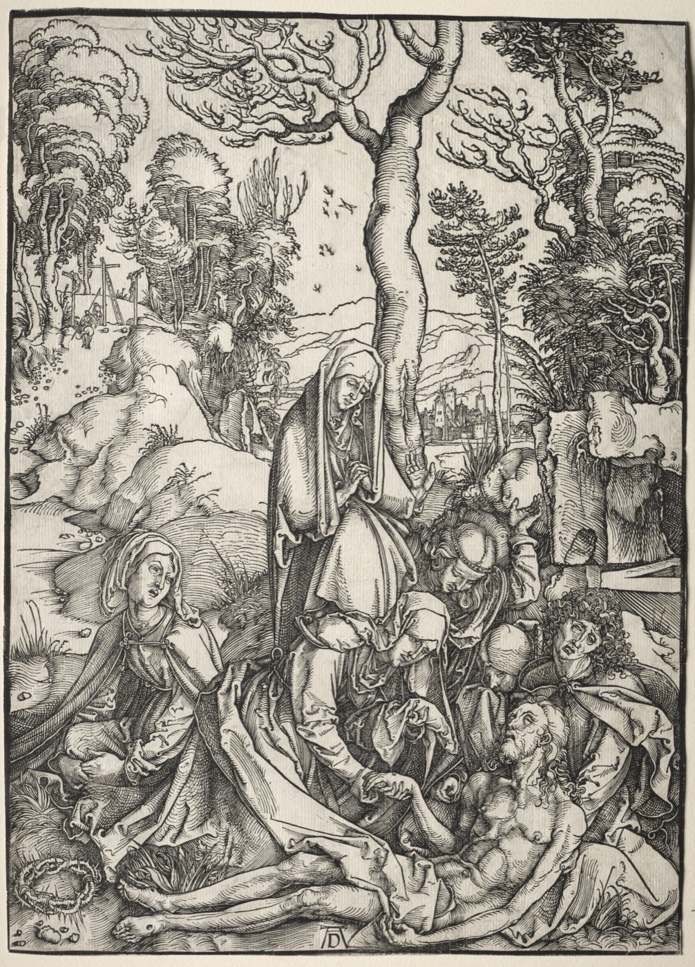 The Lamentation of Christ, Albrecht Dürer