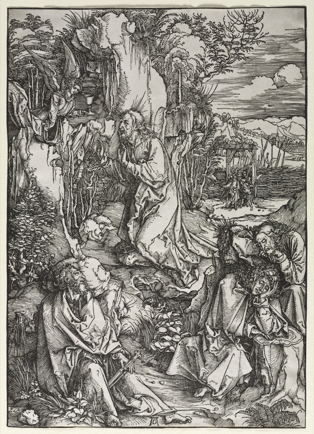 Christ on the Mount of Olives, Albrecht Dürer