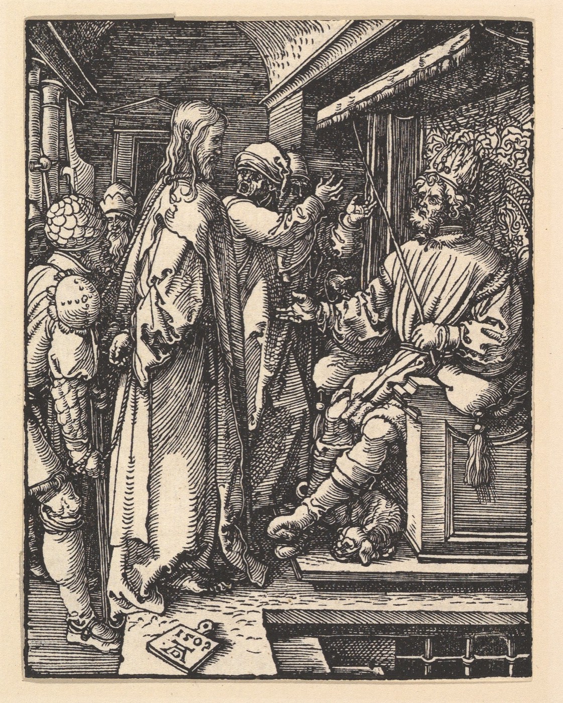 Christ before Herod, Albrecht Dürer