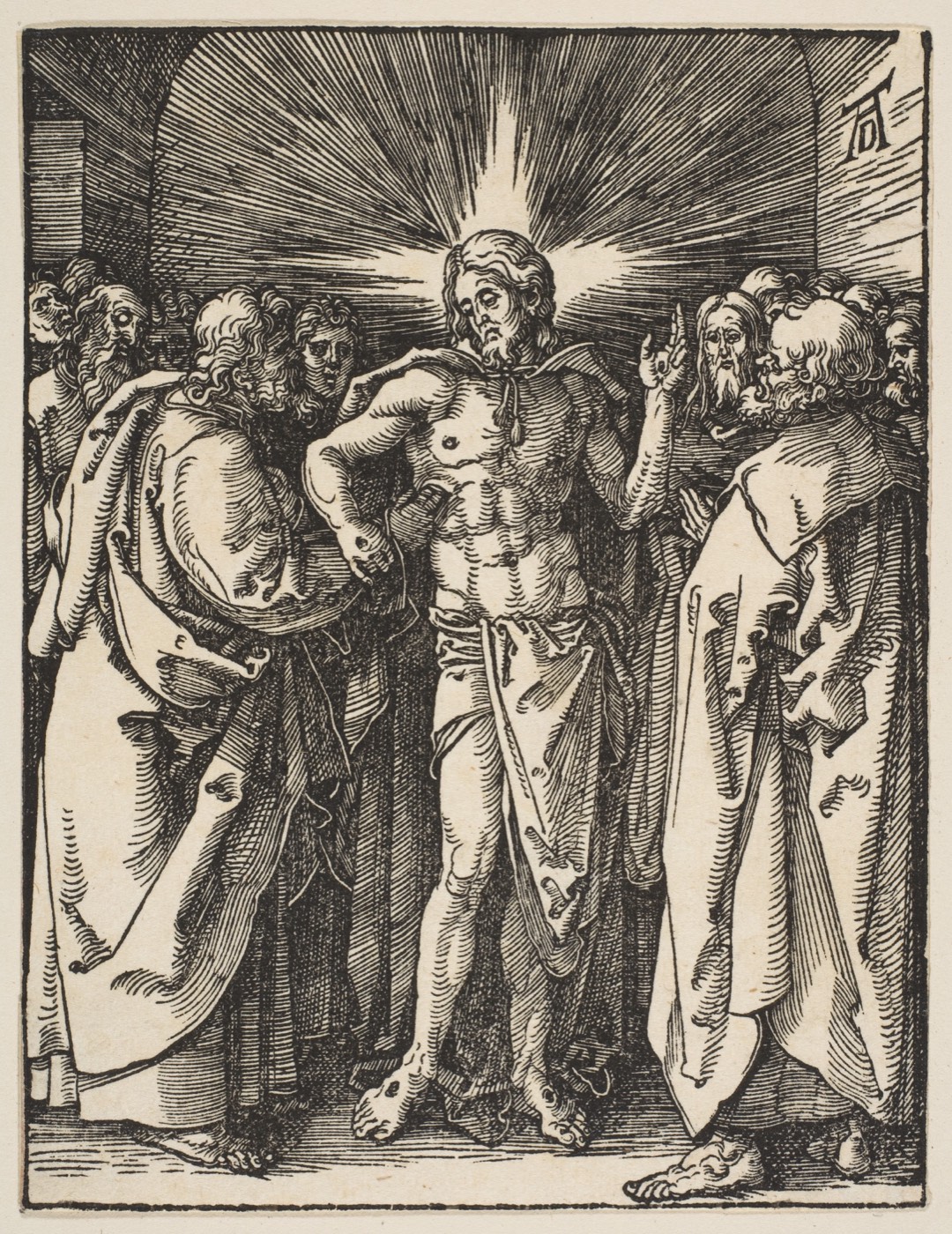 The Doubting Thomas, Albrecht Dürer