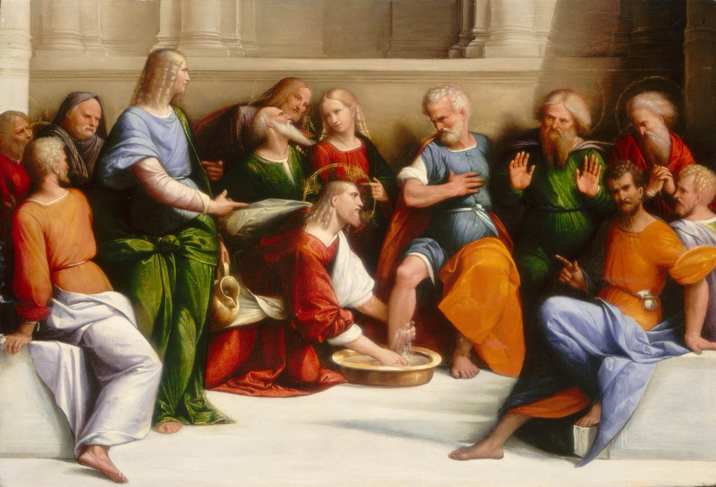 Christ Washing the Disciples’ Feet, Garofalo
