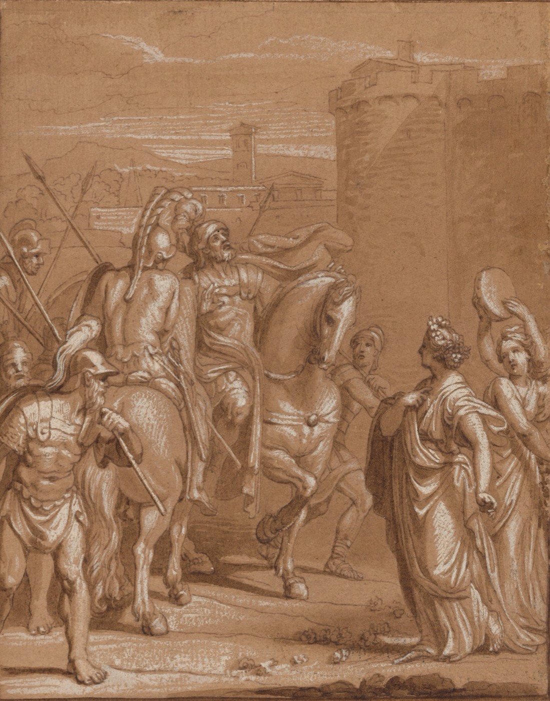 Daughter of Jephthah, Louis Chéron