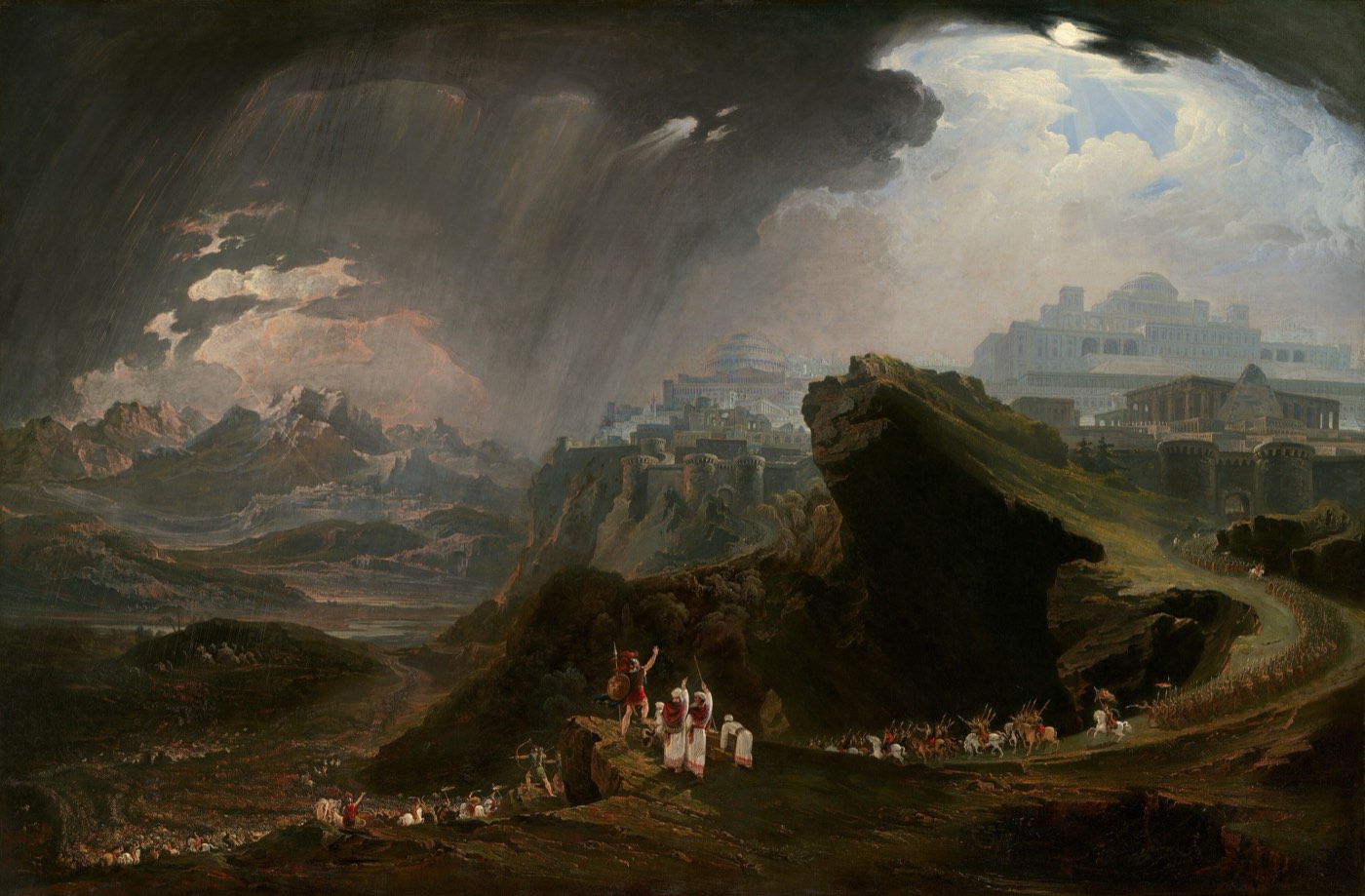 Joshua Commanding the Sun to Stand Still upon Gibeon, John Martin