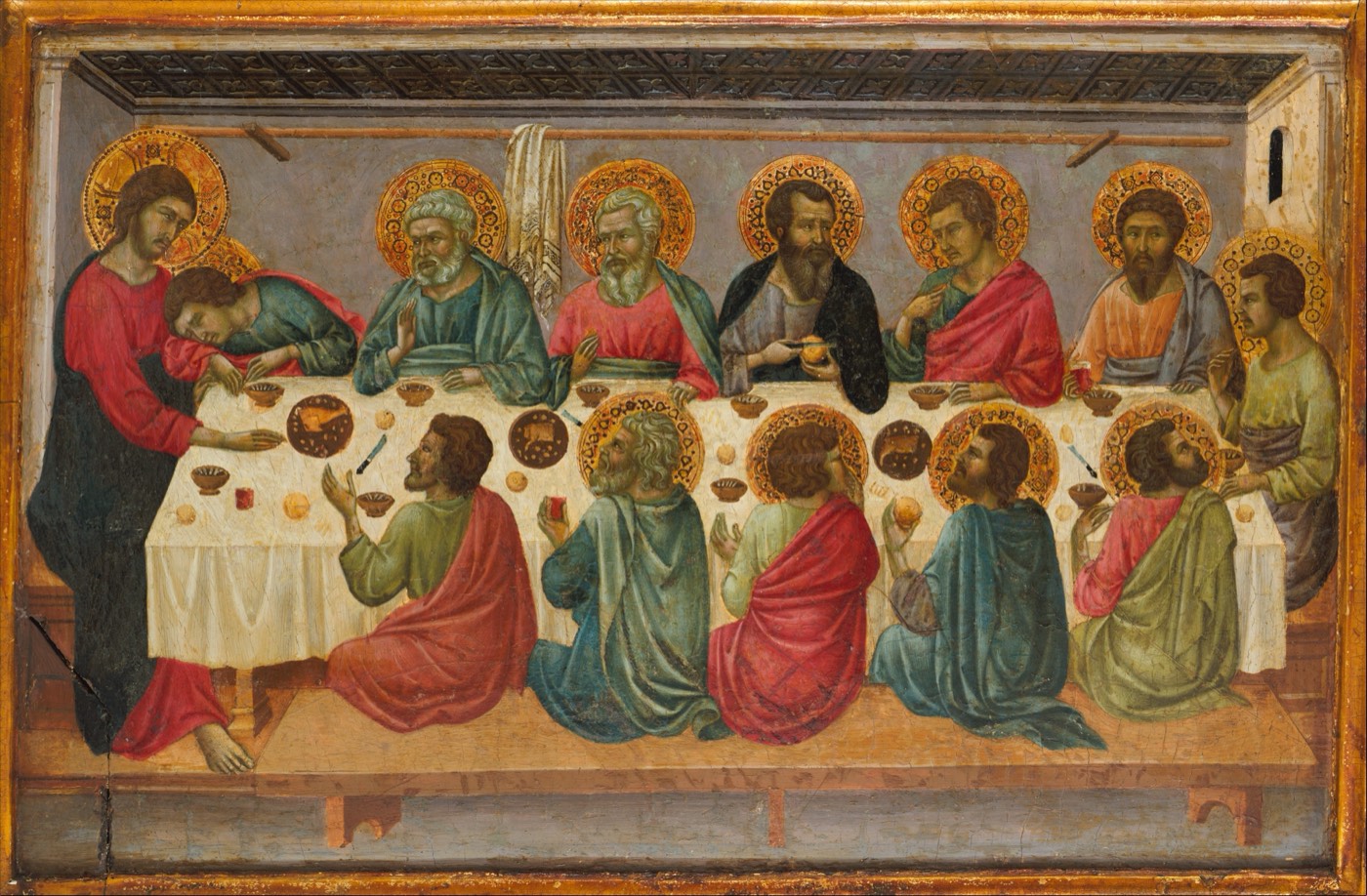 The Last Supper, Ugolino da Siena