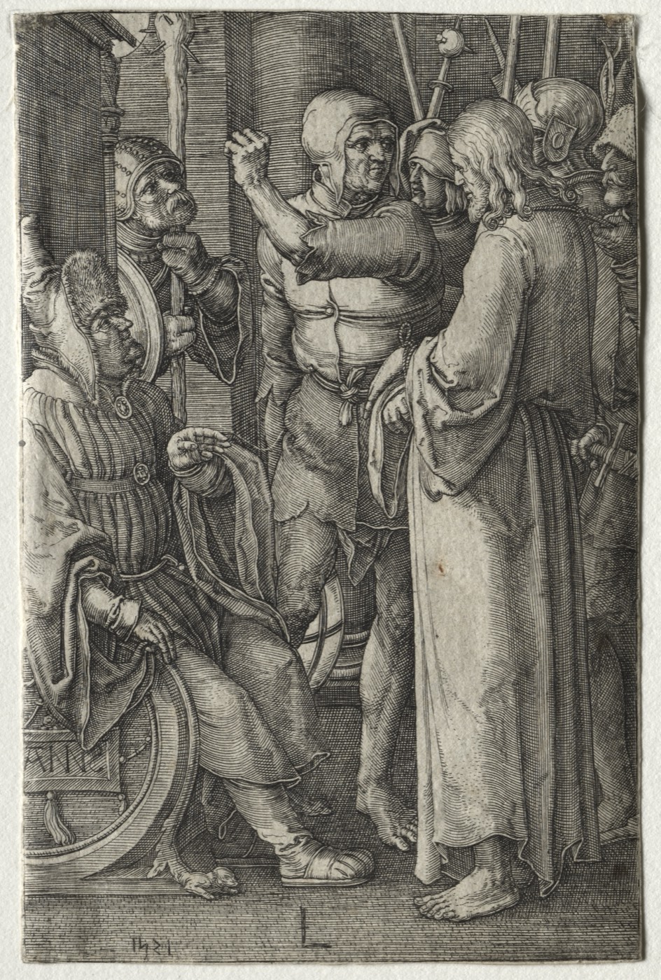 The Passion: Christ Before the High Priest, Lucas van Leyden