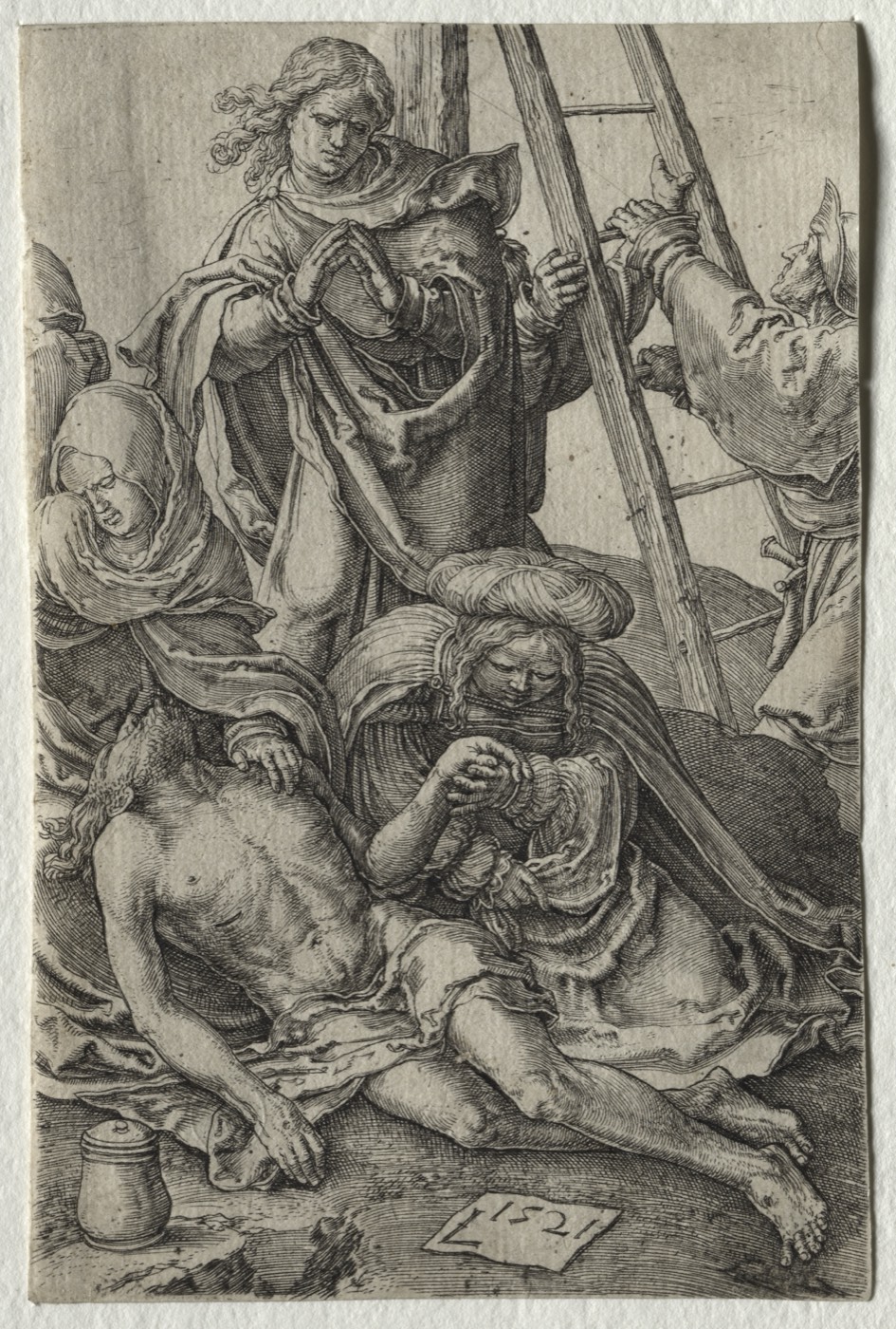 The Passion: Descent from the Cross, Lucas van Leyden