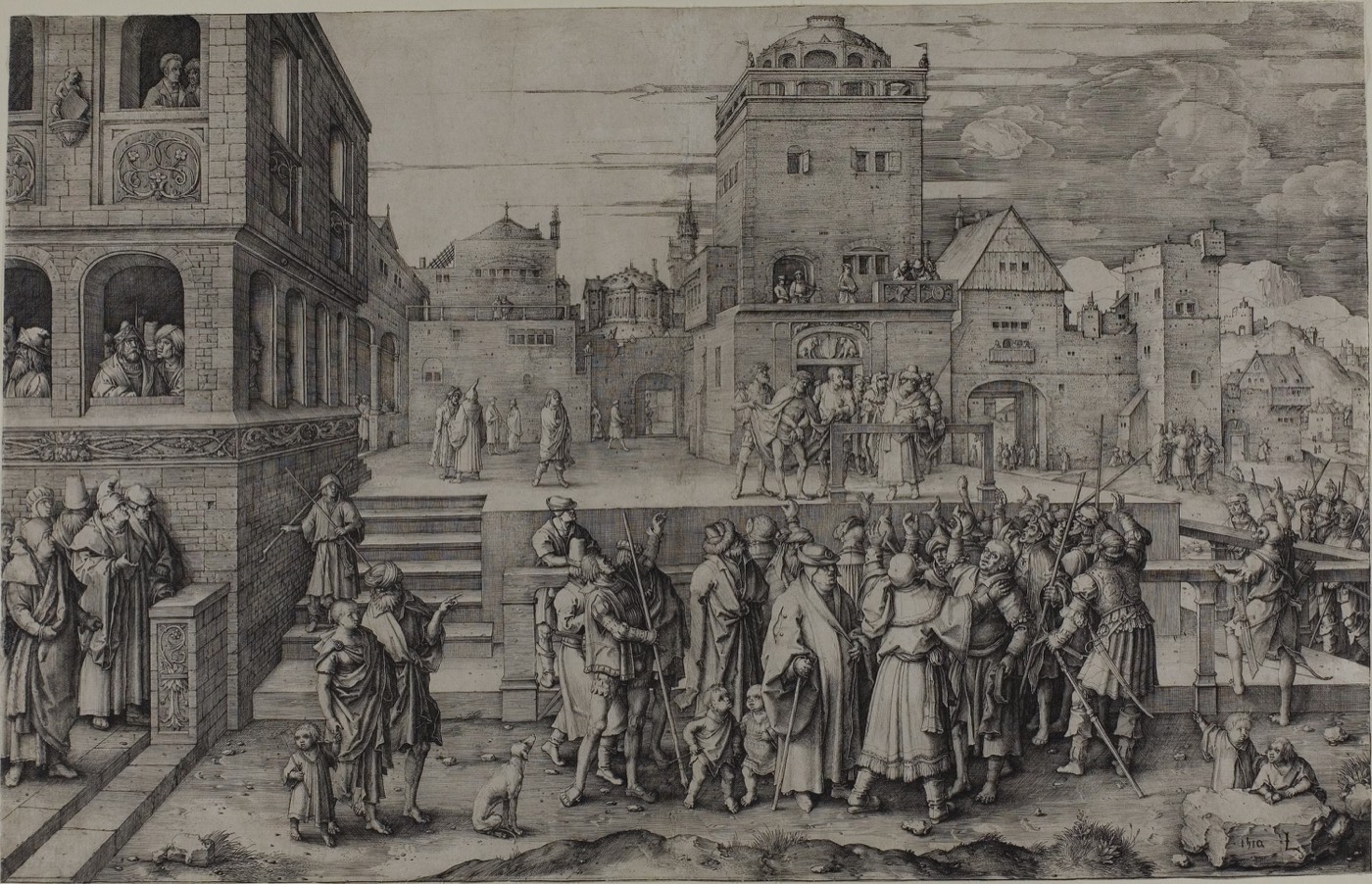 The Large Ecce Homo, Lucas van Leyden