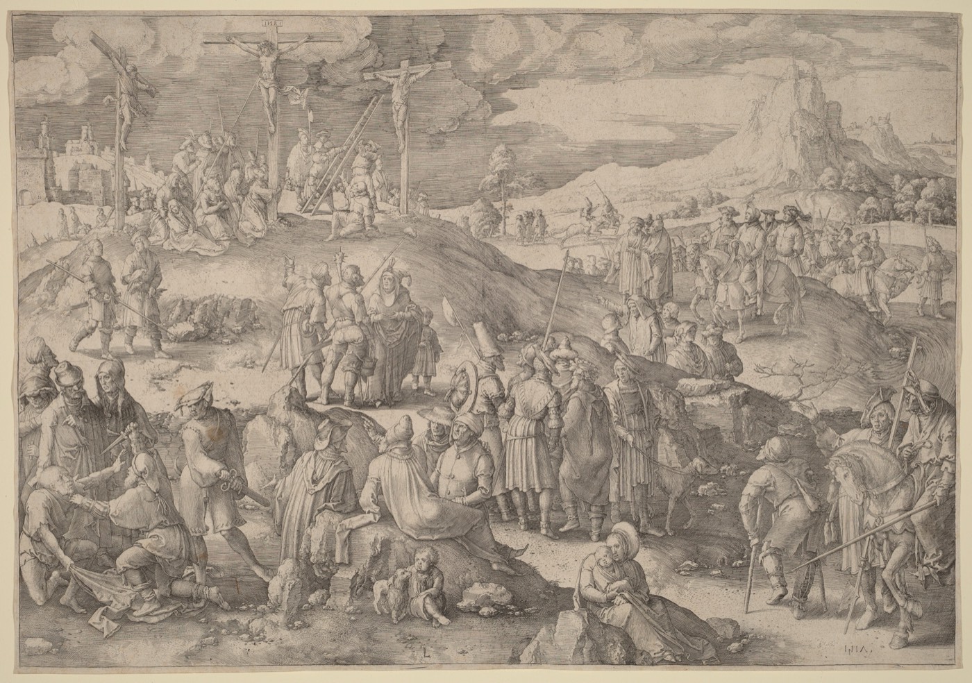 Golgotha, Lucas van Leyden