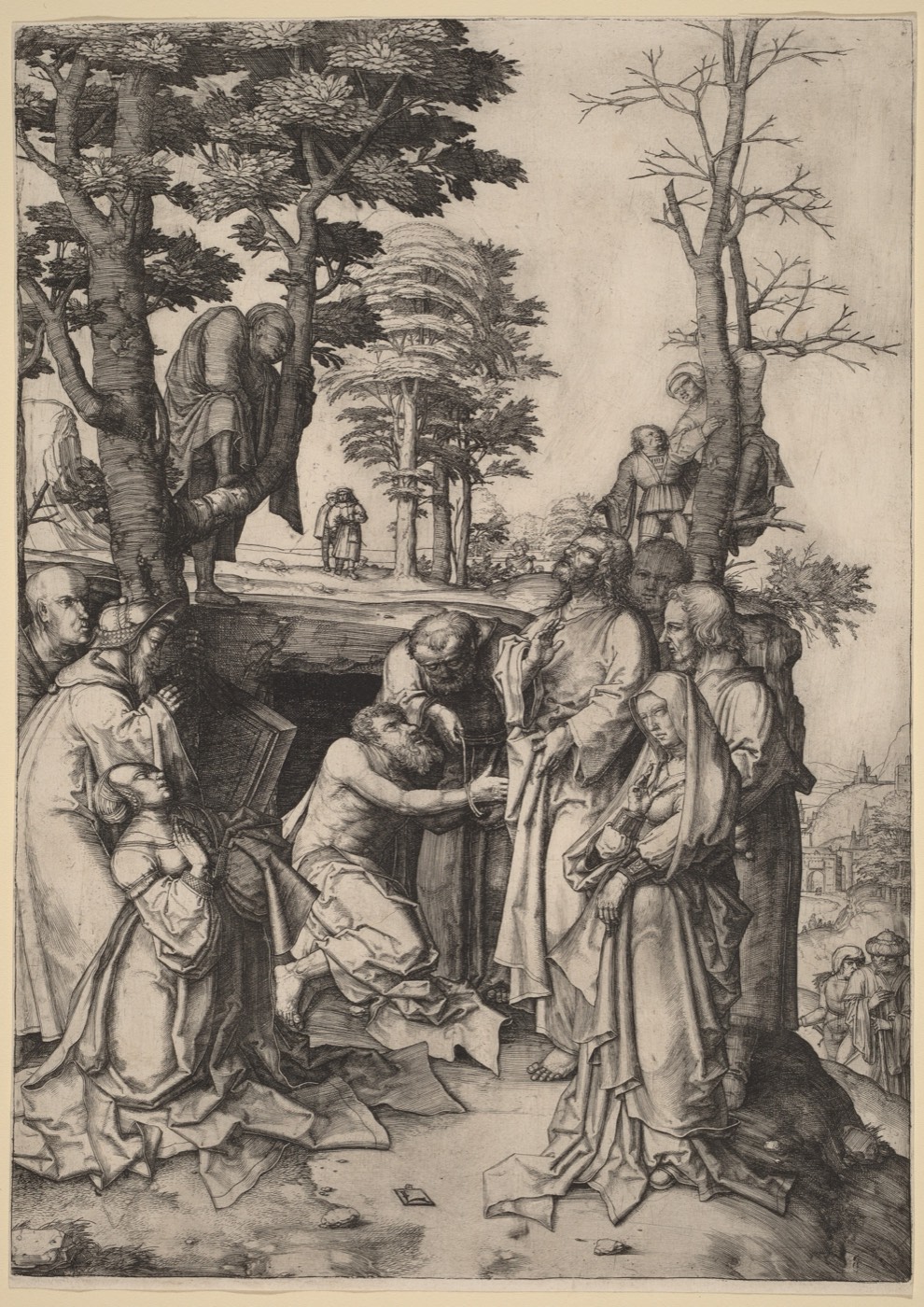 The Raising of Lazarus, Lucas van Leyden