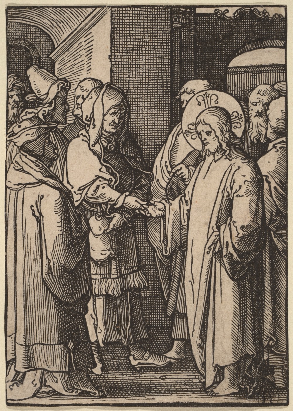 The Tribute Money, Lucas van Leyden