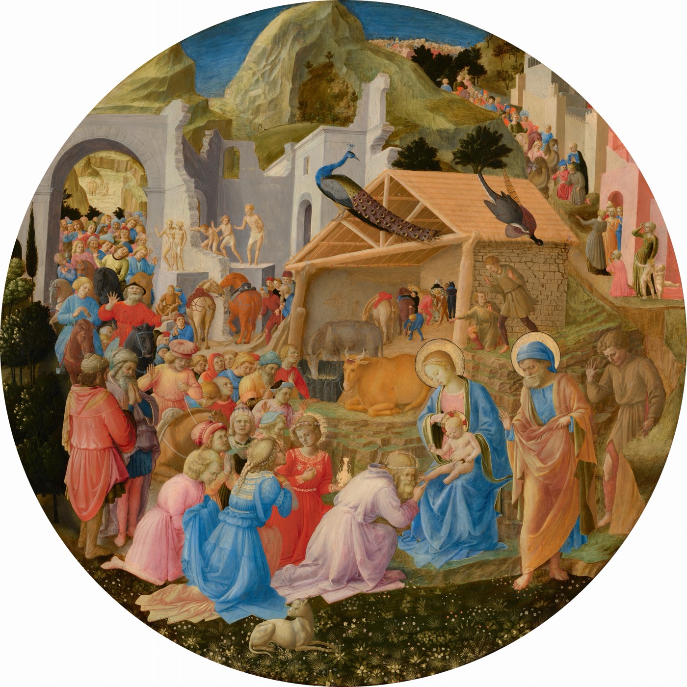 The Adoration of the Magi, Fra Angelico and Fra Filippo Lippi