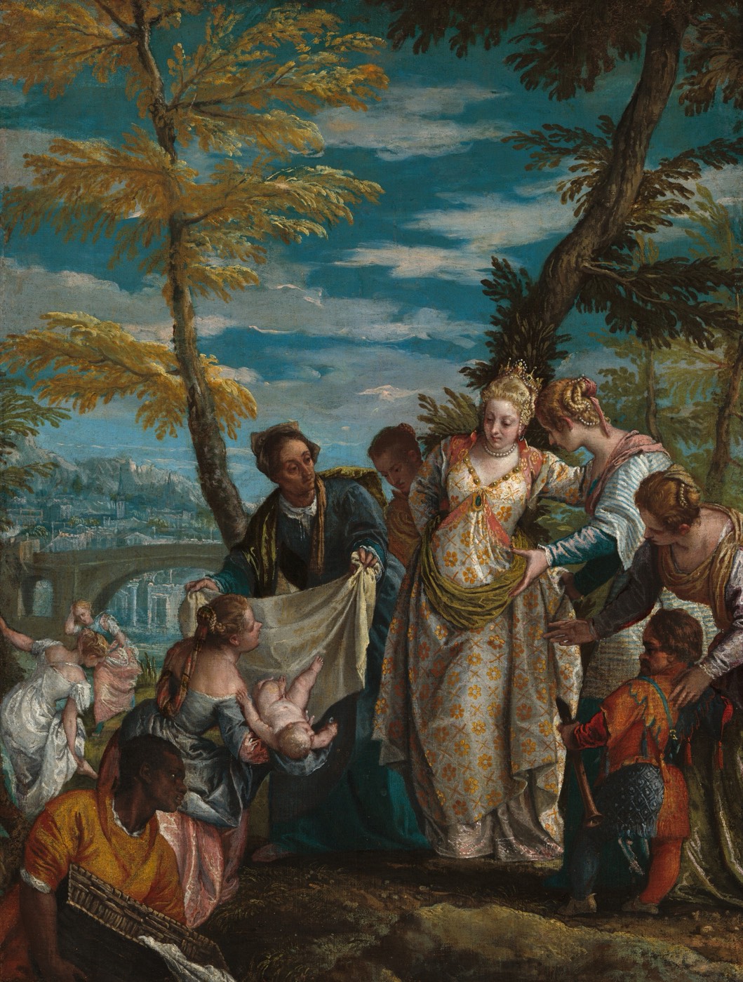 The Finding of Moses, Veronese