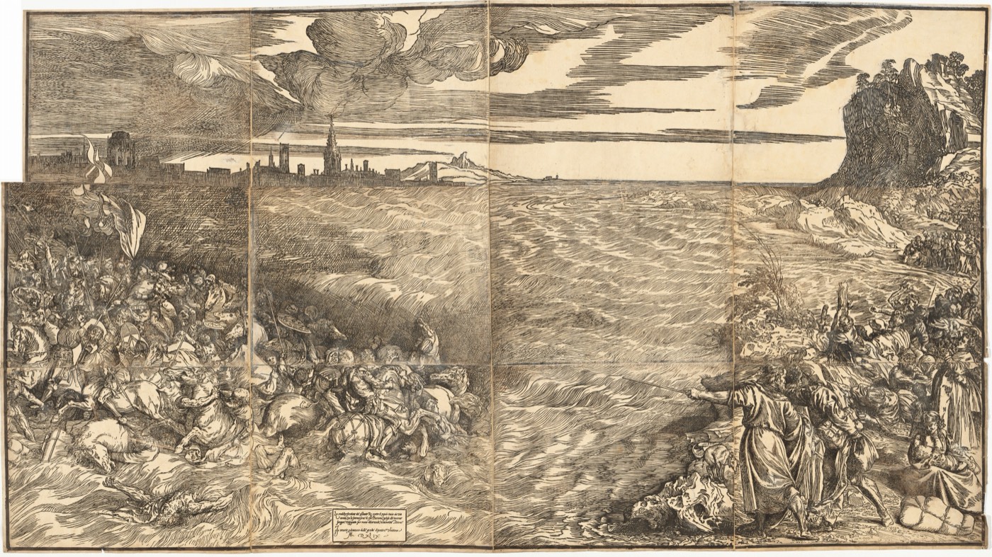 The Submersion of Pharaoh's Army in the Red Sea, Titian