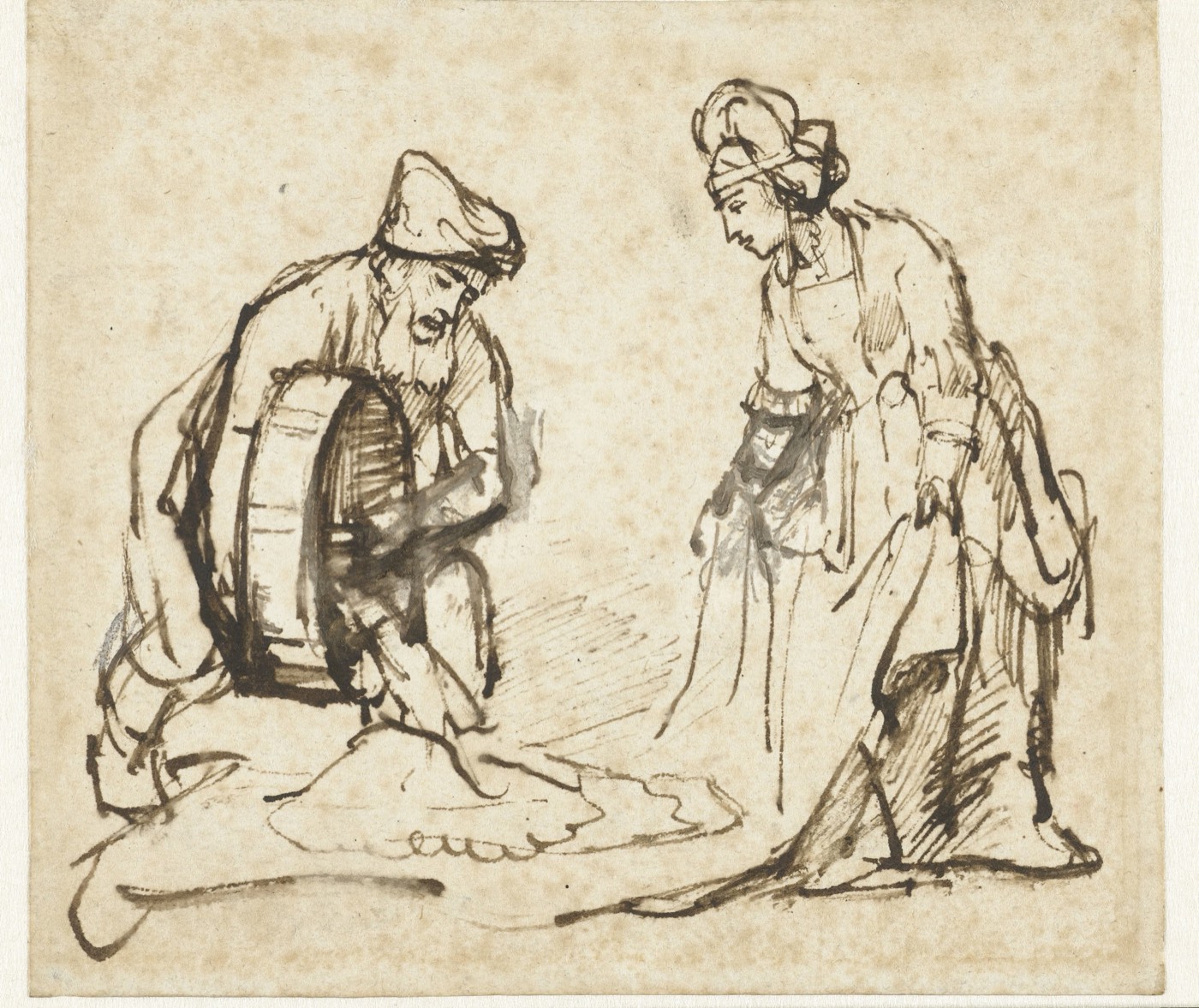 Boaz and Ruth, Rembrandt
