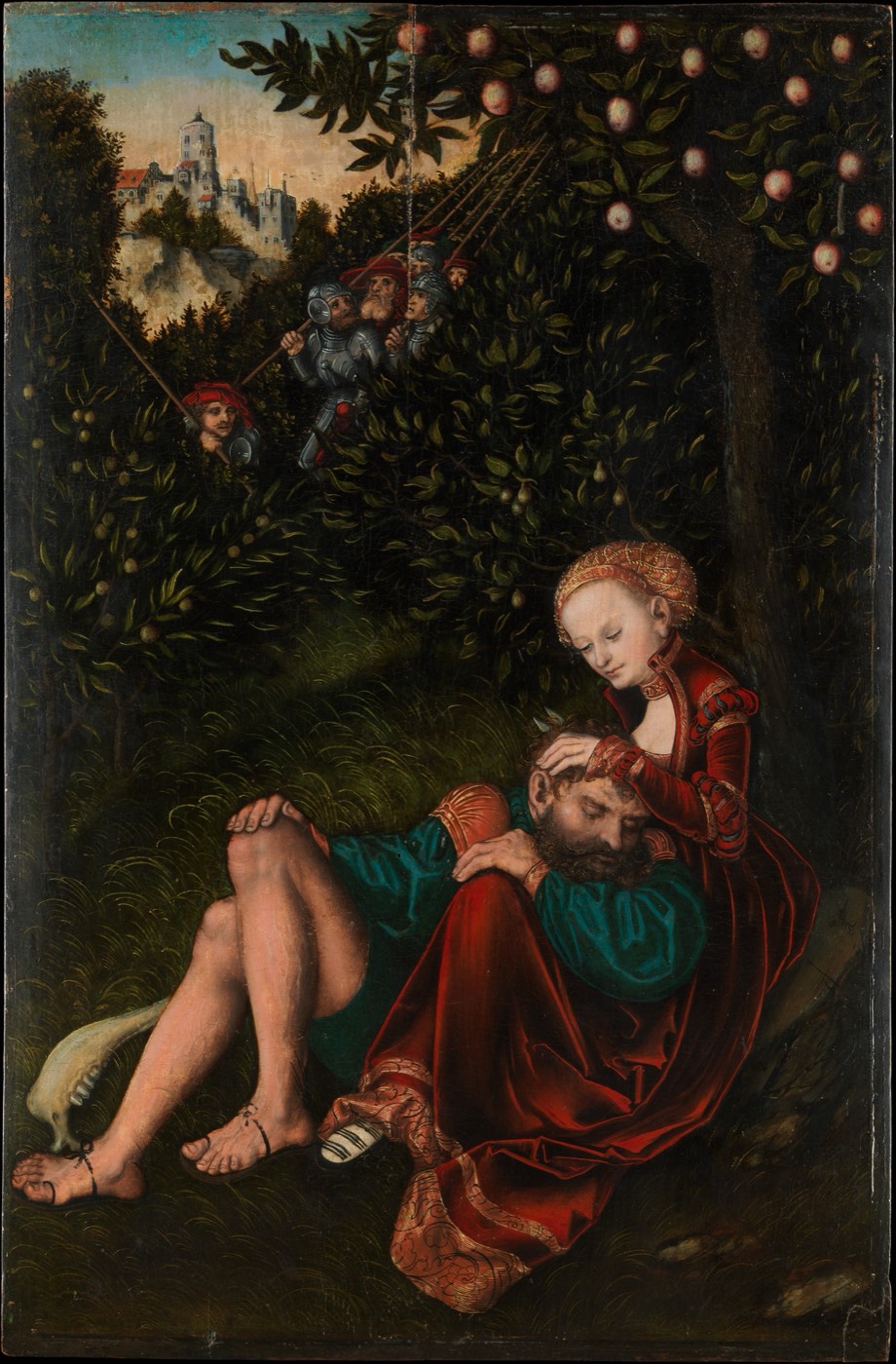 Samson and Delilah, Lucas Cranach the Elder