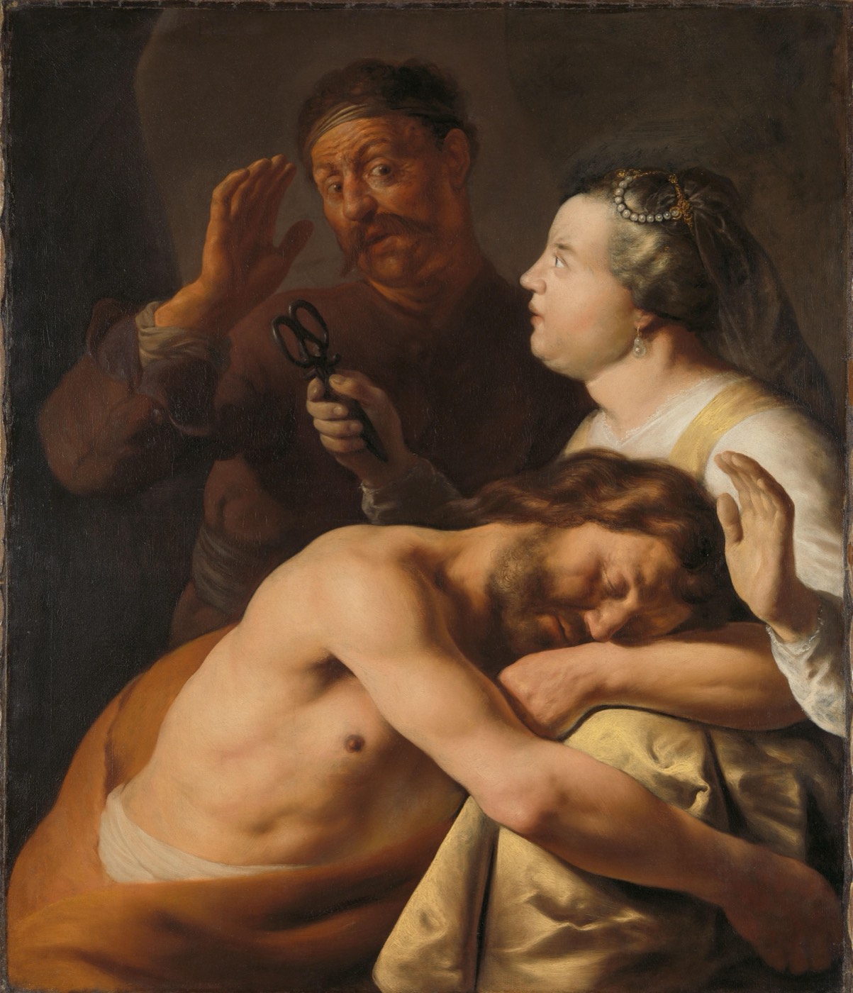 Samson and Delilah, Jan Lievens