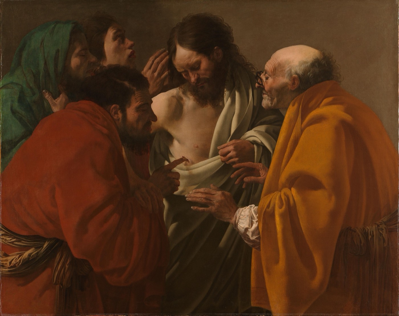 The Incredulity of Thomas, Hendrick ter Brugghen