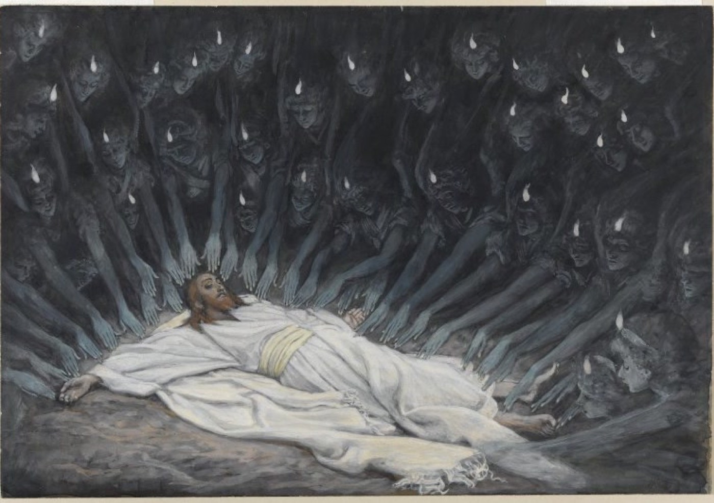 Jesus Ministered to by Angels (Jésus assisté par les anges), James Tissot
