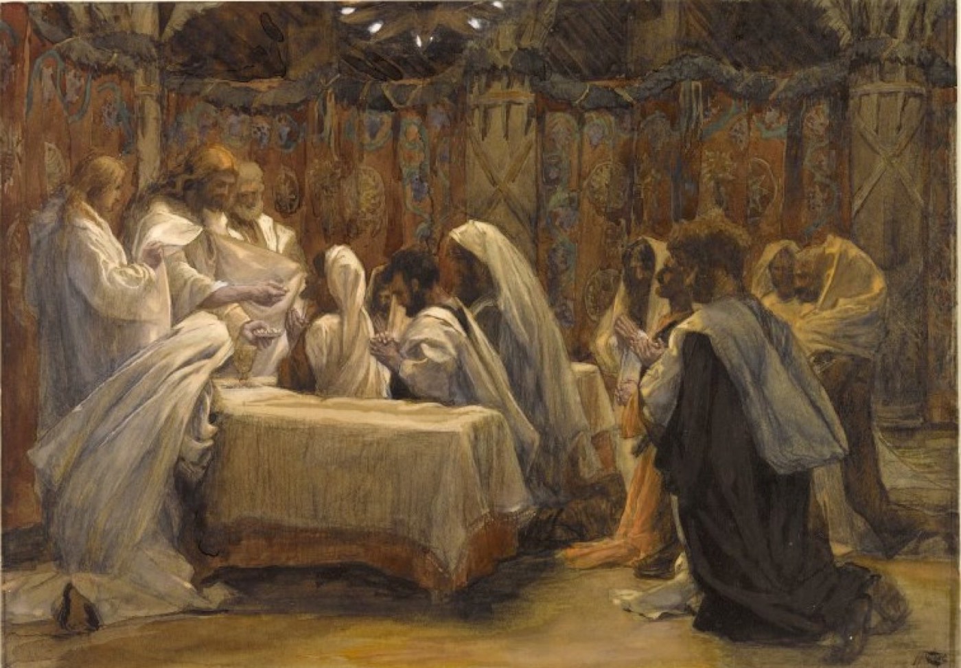 The Communion of the Apostles (La communion des apôtres), James Tissot