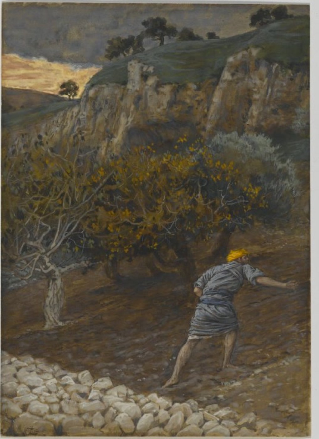 The Enemy Who Sows (L'Ennemi qui sème), James Tissot