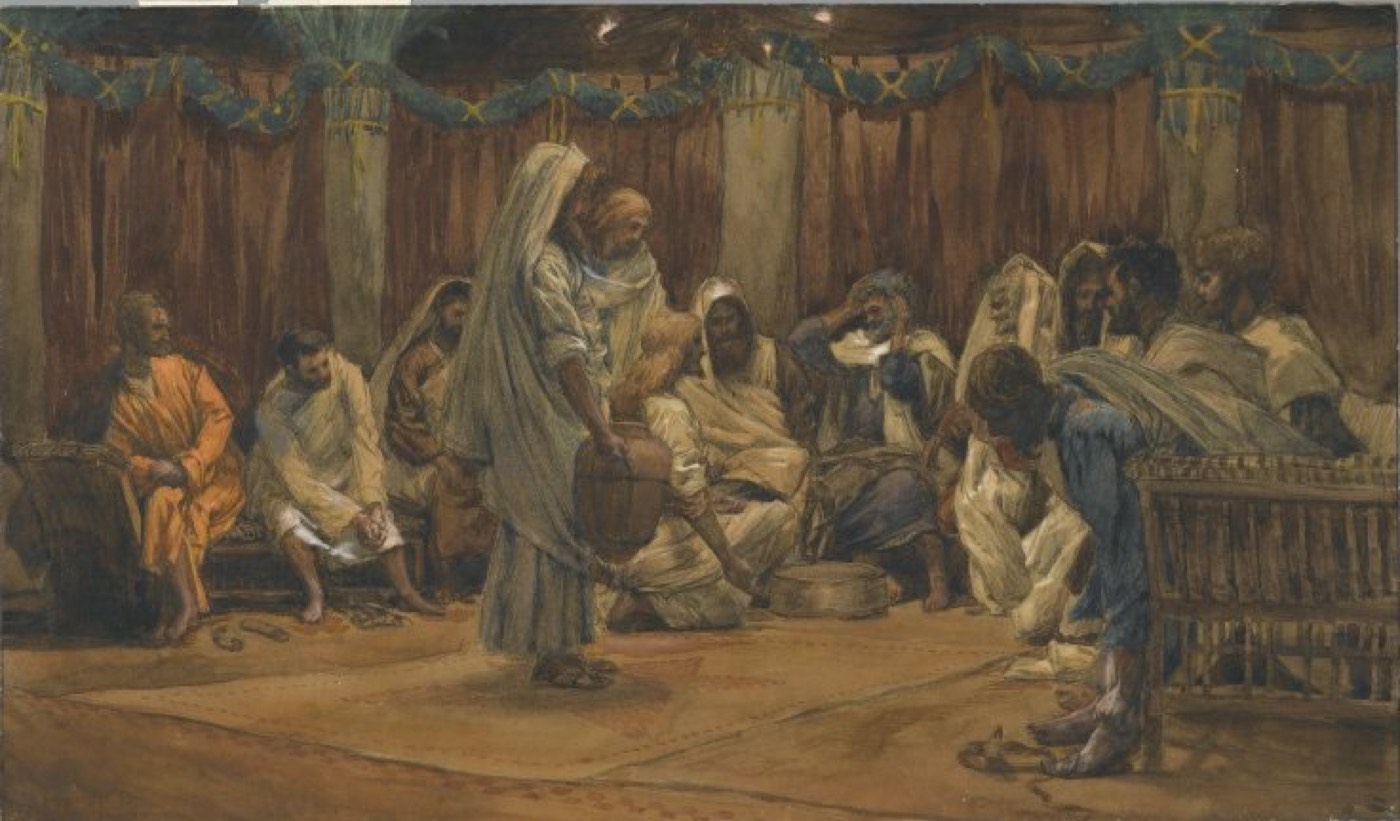The Washing of the Feet (Le lavement des pieds), James Tissot