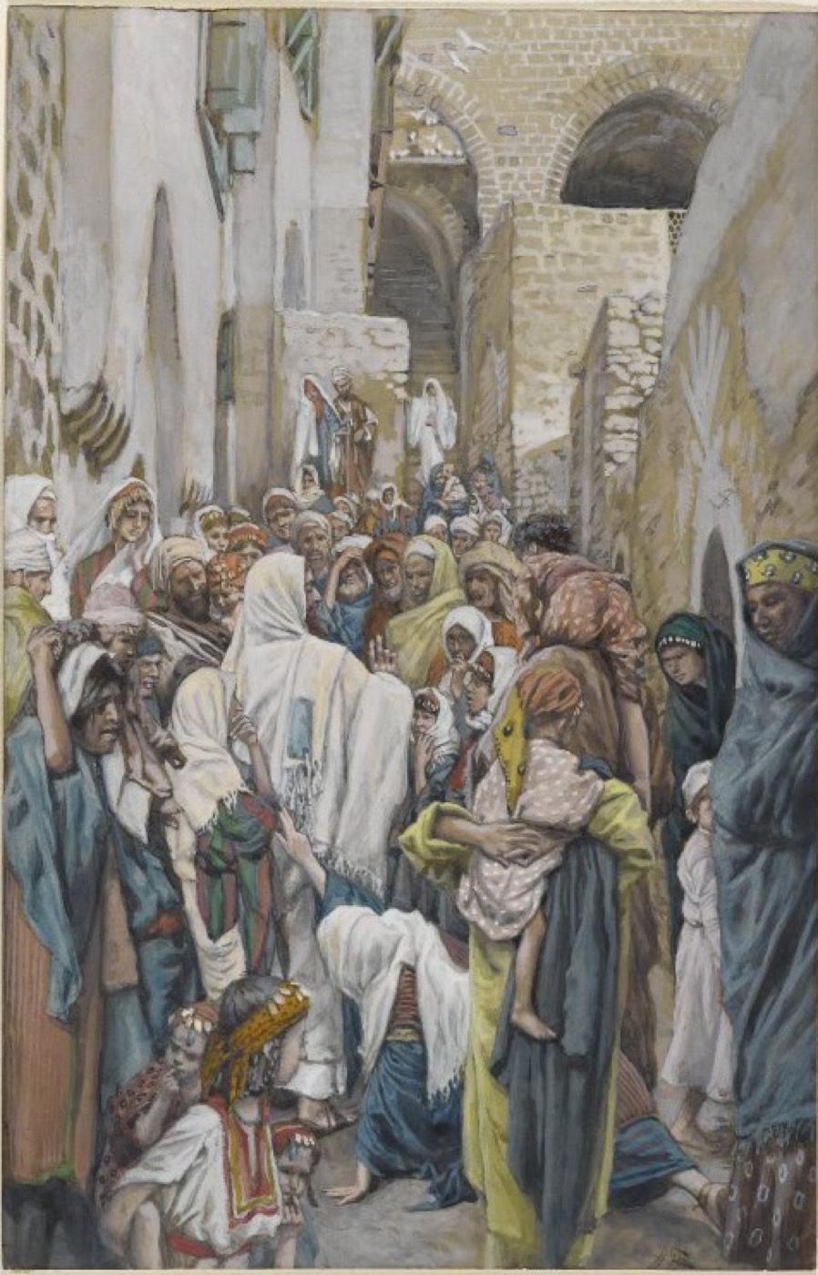 The Woman with an Issue of Blood (L'hémoroïsse), James Tissot