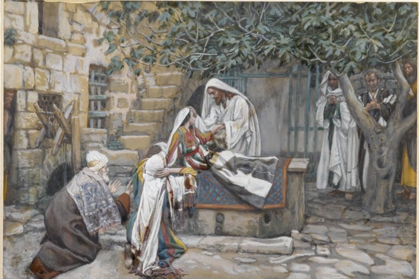 Дочь Иаира (La fille de Zäire), Джеймс Тиссо