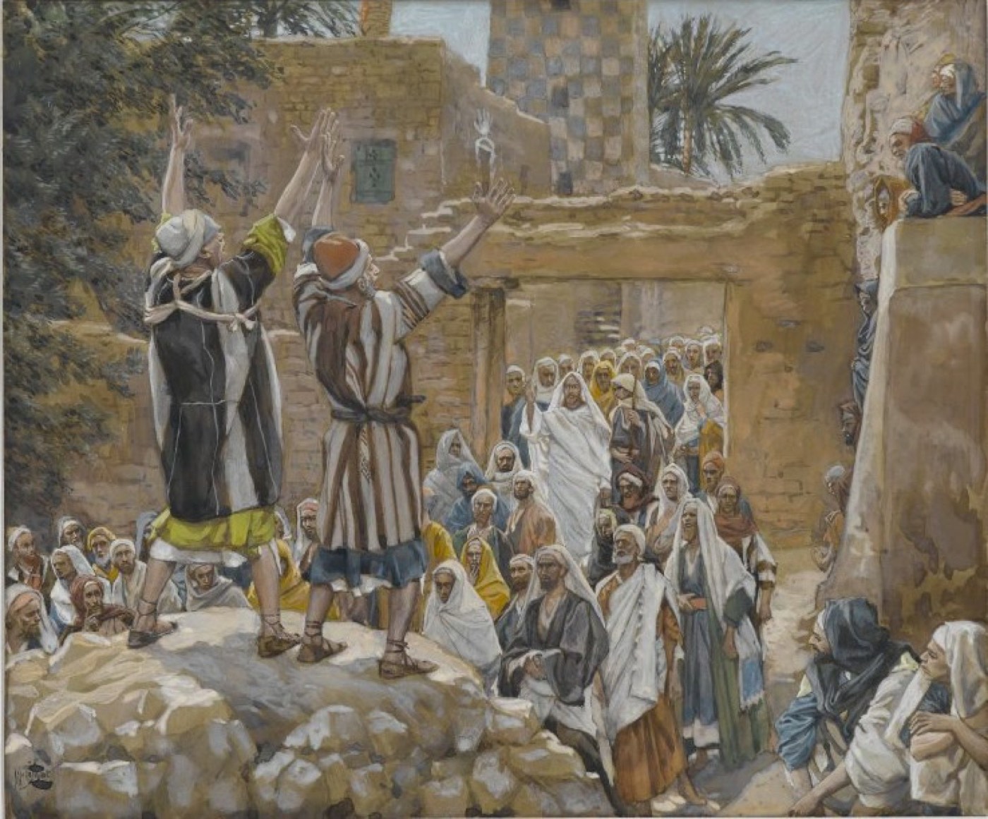 The Two Blind Men at Jericho (Les deux aveugles à Jericho), James Tissot