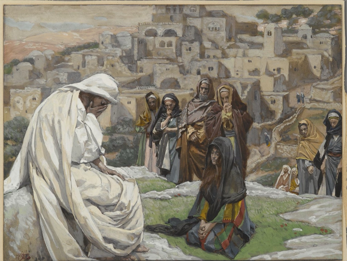 Иисус прослезился (Jésus pleura), Джеймс Тиссо