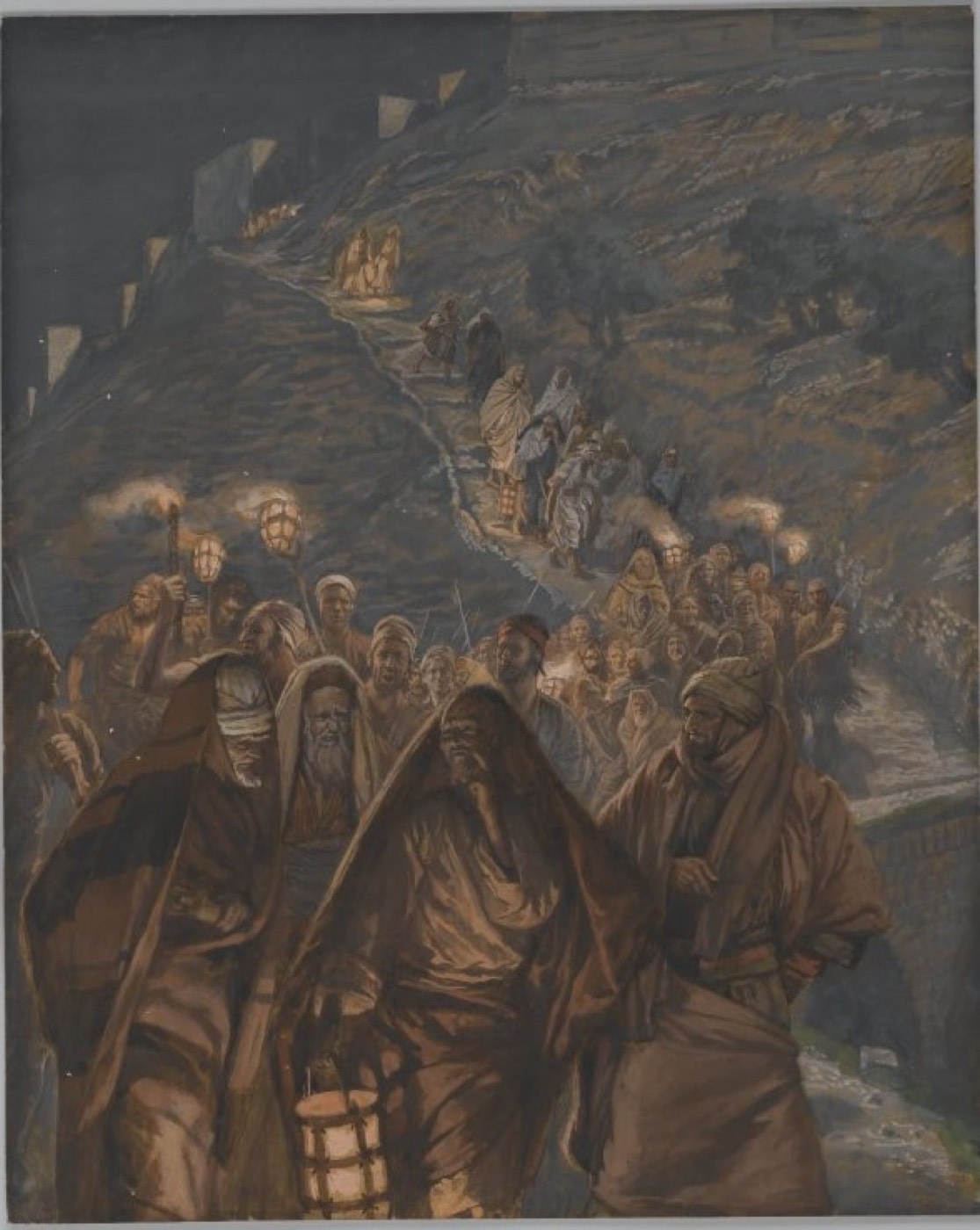 Шествие Иуды (Le cortège de Judas), Джеймс Тиссо