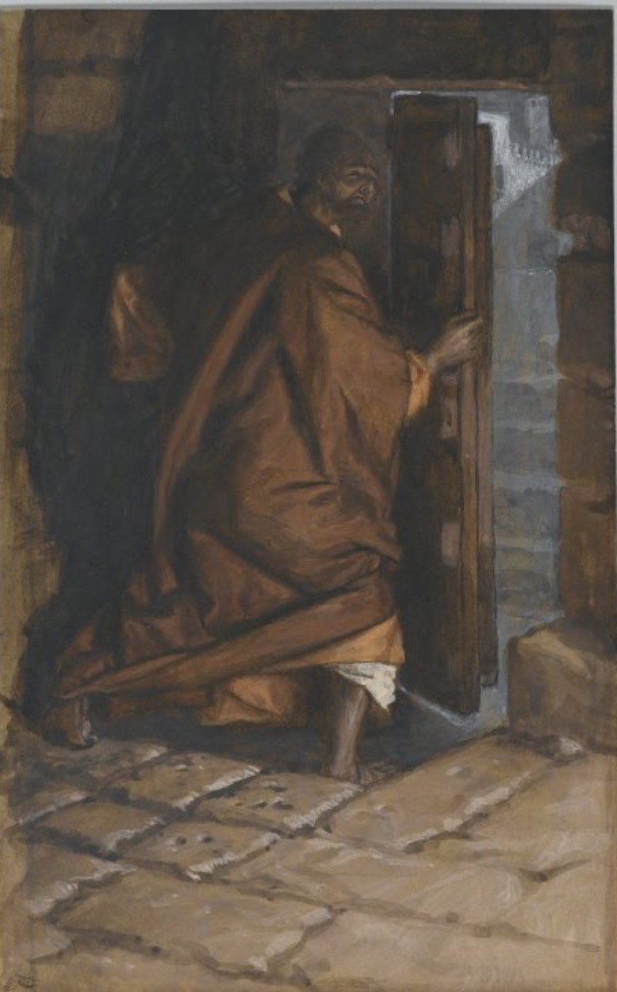Judas Leaves the Cenacle (Judas quitte le Cénacle), James Tissot