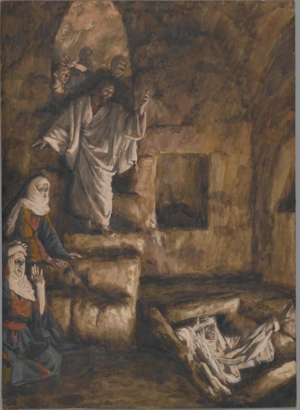 The Resurrection of Lazarus (La résurrection de Lazare), James Tissot