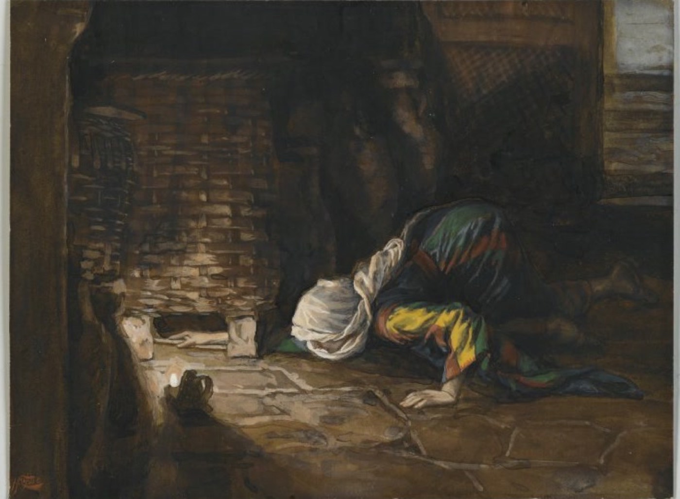 The Lost Drachma (La drachme perdue), James Tissot