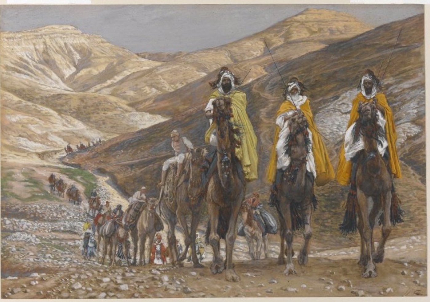 The Magi Journeying (Les rois mages en voyage), James Tissot