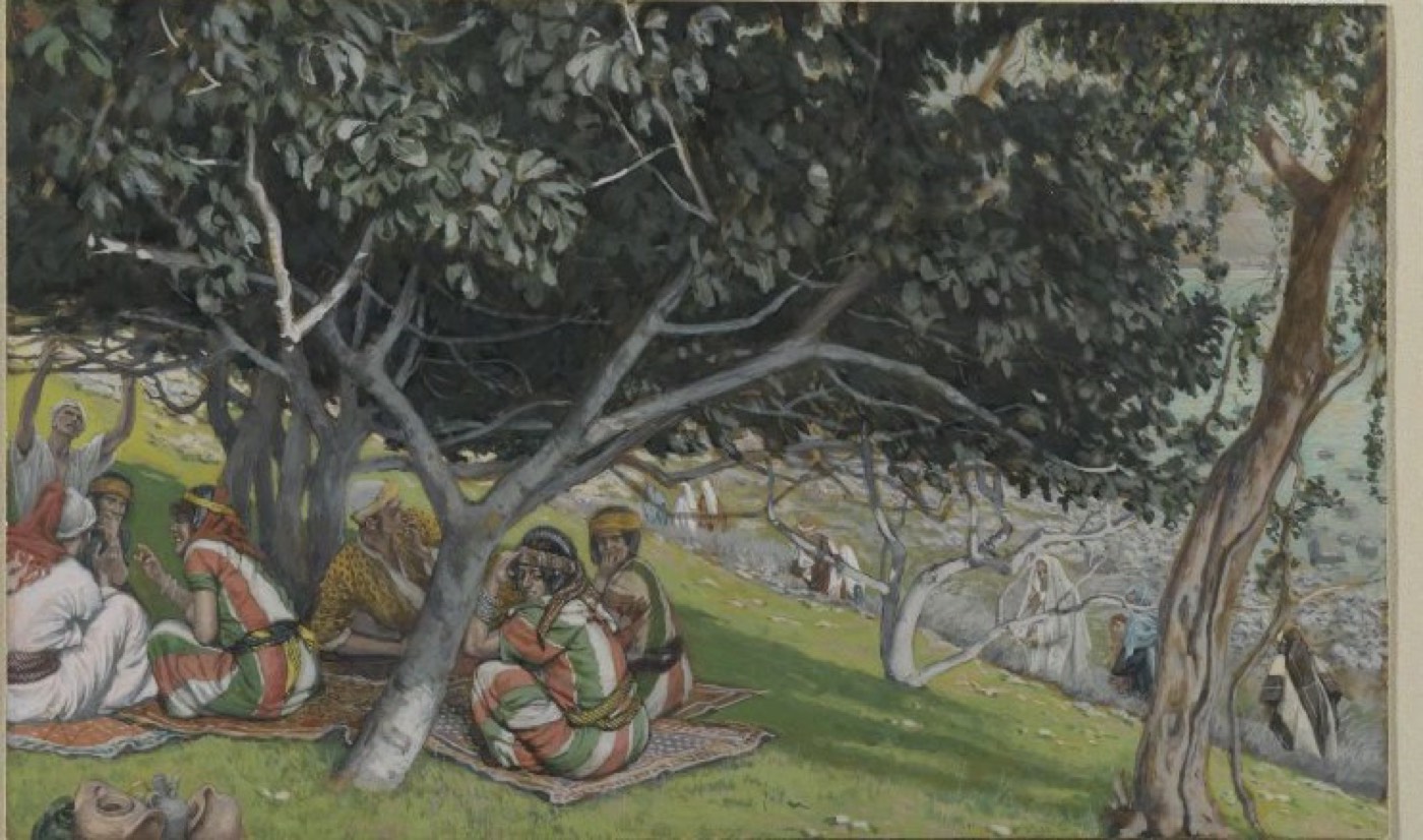 Nathaniel Under the Fig Tree (Nathanaël sous le figuier), James Tissot